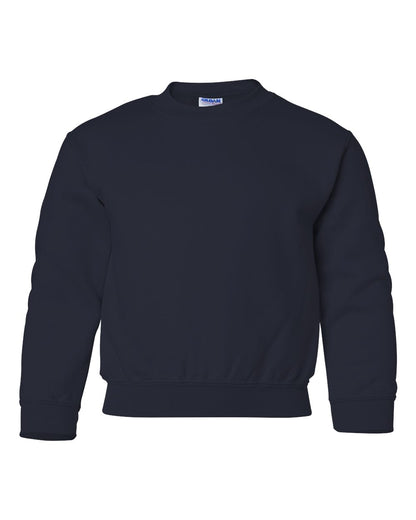 Gildan Youth Sweatshirt 18000B Heavy Blend 50/50 Fleece Crewneck