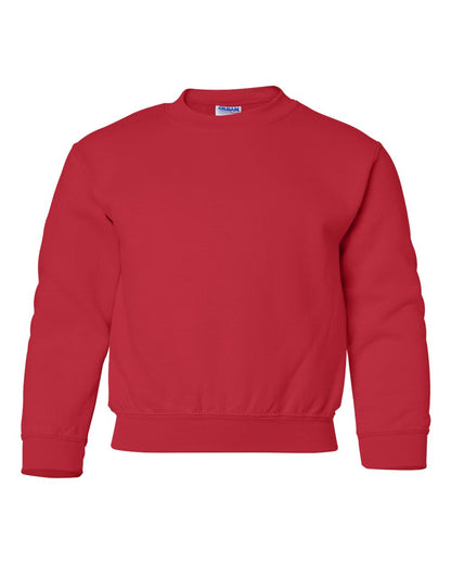 Gildan Youth Sweatshirt 18000B Heavy Blend 50/50 Fleece Crewneck