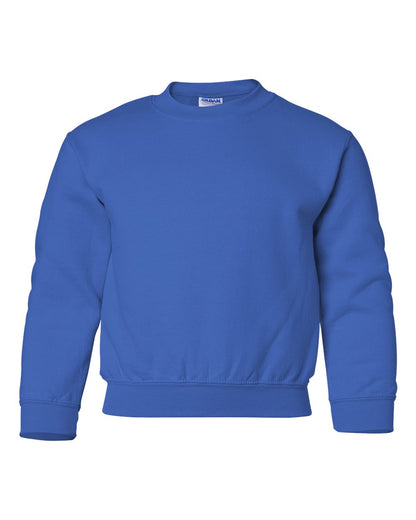 Gildan Youth Sweatshirt 18000B Heavy Blend 50/50 Fleece Crewneck